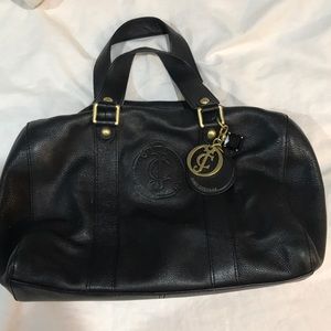 Juicy Couture black leather purse
